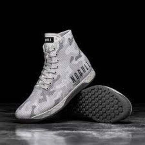 NOBULL Artic Camo High Top Trainers 8.5 Women